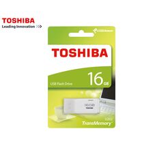 TOSHIBA FLASH DRIVE USB 2.0 16GB HAYABUSA ΛΕΥΚΟ - Usb Memory Sticks-CD DVD
