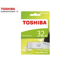 TOSHIBA FLASH DRIVE USB 2.0 32GB HAYABUSA ΛΕΥΚΟ - Usb Memory Sticks-CD DVD