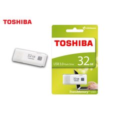 TOSHIBA FLASH DRIVE USB 3.0 32GB HAYABUSA ΛΕΥΚΟ - Usb Memory Sticks-CD DVD