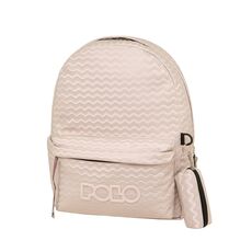 POLO ΤΣΑΝΤΑ ΠΛΑΤΗΣ SIGN ΡΟΖ (902057-8320) - Τσάντες Βόλτας