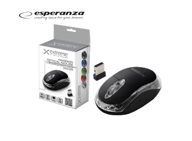 ESPERANZA ΠΟΝΤΙΚΙ ΑΣΥΡΜΑΤΟ USB EXTREME XM-105K ΜΑΥΡΟ - Mouses-Ποντίκια