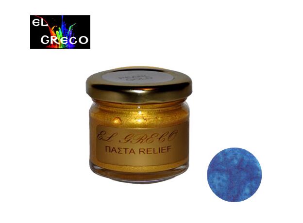 EL GRECO ΠΑΣΤΑ GEL 3D 45ml BLUE PHTHALO - Διάφορα Υλικά Decoupage