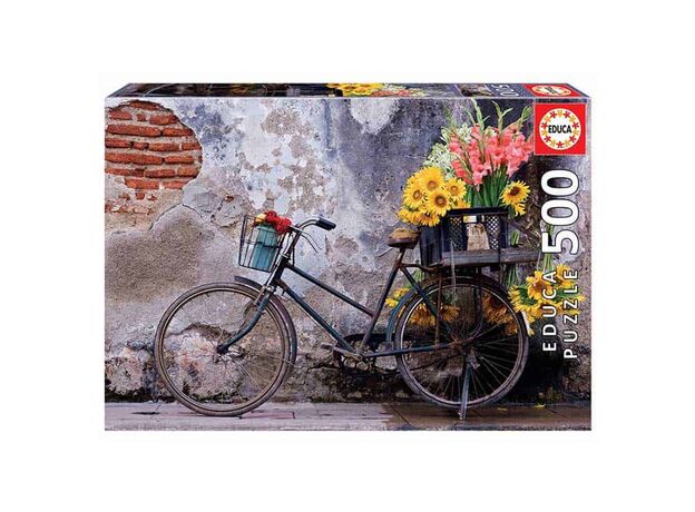 Παζλ 500 BICYCLE WITH FLOWERS - ΠΑΖΛ